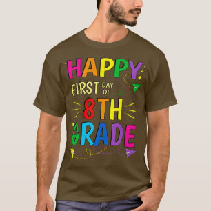 Camiseta Oitavo ano do 8º ano de volta à escola