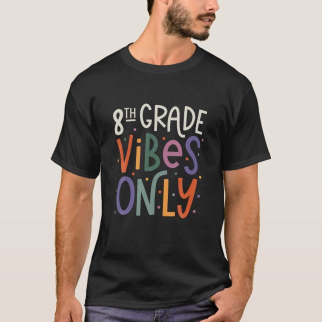 Camiseta Oitavo Grau Vibes Professor De Volta À Escola (Frente)