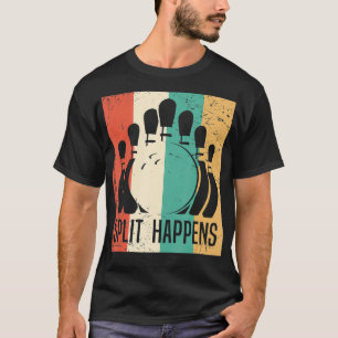 Camiseta Oitenta Boliches divididas acontecem Presente de B