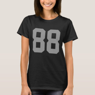 Camiseta Oitenta e Oito Número Simples