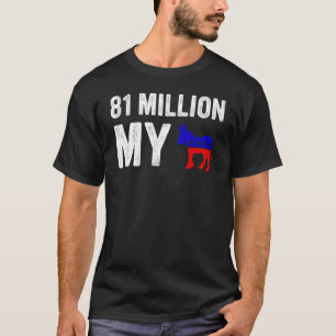 Camiseta Oitenta e um Milhões Meu Roupa Democrata