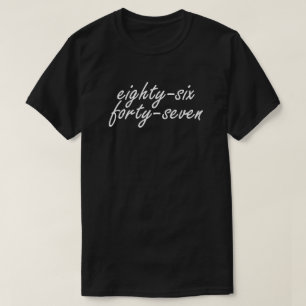 Camiseta Oitenta Seis Quarenta Sete
