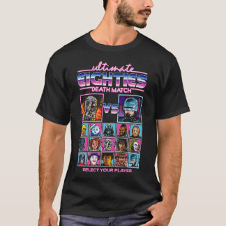Camiseta Oitenta vezes Matança de Morte T-SHIRT / Jogos Ret