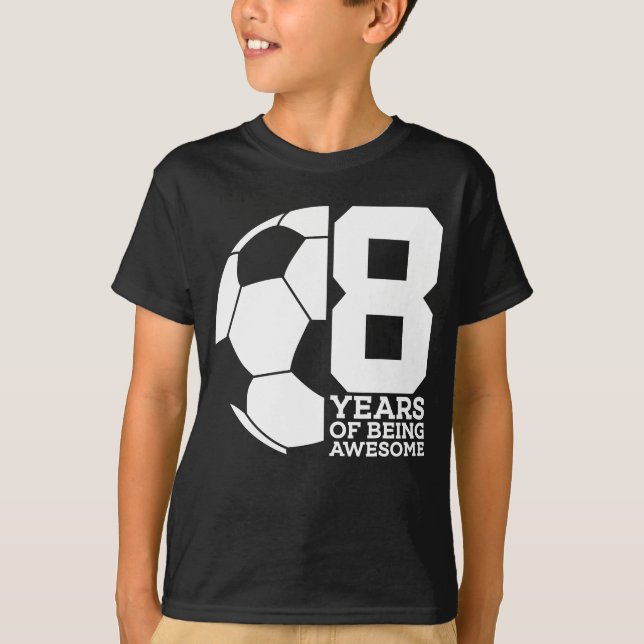 CAMISETA OITO ANOS DE SER UM FUTEBOL INCRÍVEL OITAVO (Frente)