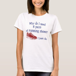 Camiseta Oito calçados Running dos pares