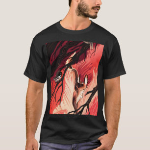 Camiseta Oito Das Terras Manchadas De Lobo E Galinha