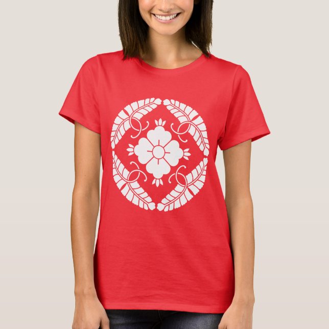 Camiseta Oito glicínias (Frente)