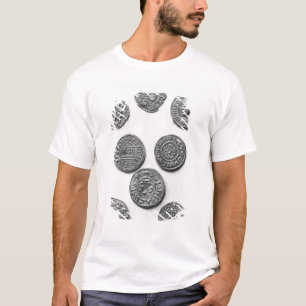 Camiseta Oito moedas de Carolingian