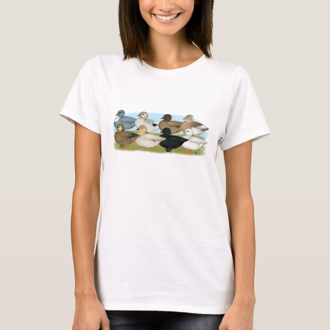 Camiseta Oito patos da chamada (Frente)
