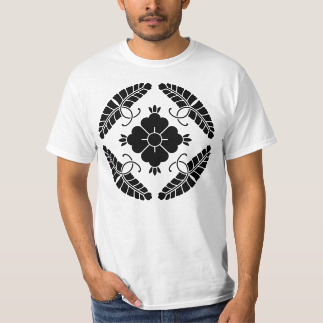 Camiseta Oito wisterias (Frente)