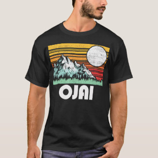 Camiseta Ojai Montanhas Califórnia Amp Sol Retro