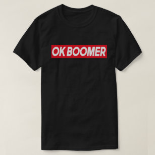 Camiseta OK BOOMER Engraçado Geração do Milênio - Presente