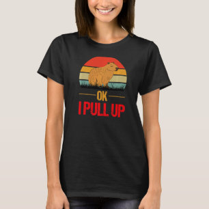Camiseta Ok, eu pego o gráfico feminino dos homens de Capyb