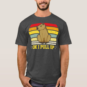 Camiseta Ok, Eu Puxe Capybara Funny Rodent Capibara