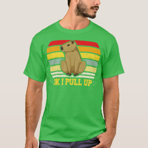 Camiseta Ok, Eu Puxe Capybara Funny Rodent Capibara