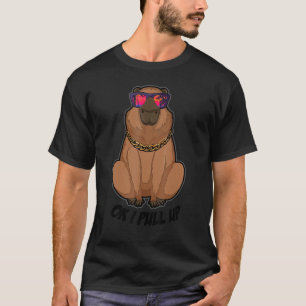 Camiseta Ok, Eu Puxe Capybara Sunglass Beach Capibara H