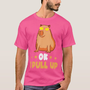 Camiseta Ok, Eu Puxe Pet Animal Exótico Engraçado Capybara