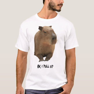 Camiseta Ok, eu puxo Capybara T-Shirt