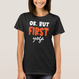 Camiseta Ok Mas Primeira Malhação Yoga Instrutor Meditati