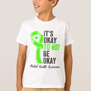 Camiseta Ok Para Não Estar Bem - Fita De Sensibilização Par