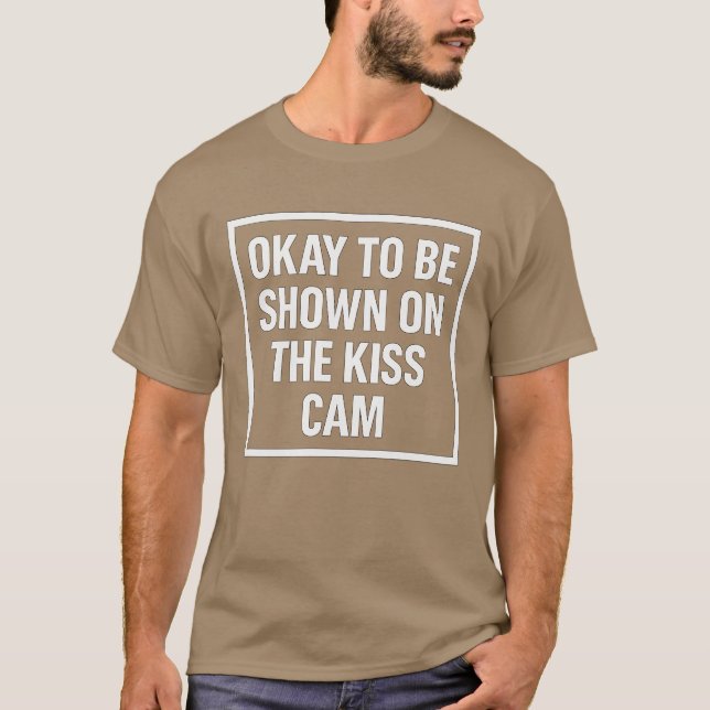 Camiseta Ok Para Ser Mostrado No Beijo (Frente)