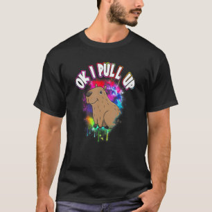 Camiseta Ok, Puxe Capybara Capibaras Animal Pet Water