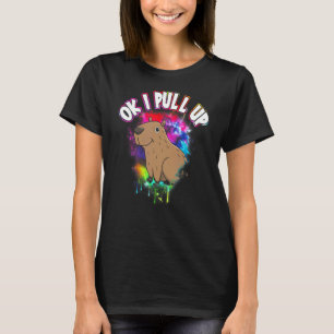 Camiseta Ok, Puxe Capybara Capibaras Animal Pet Water