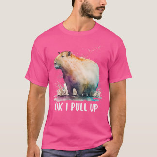 Camiseta Ok, Vou Puxar Capybara