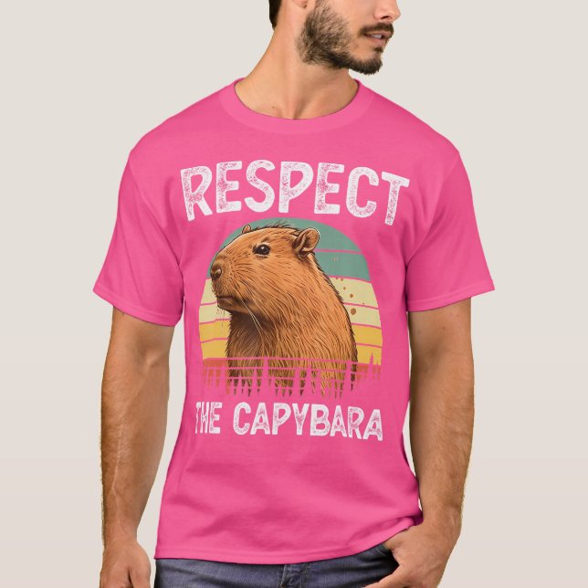 Camiseta Ok, Vou Puxar Capybara Funny Capybara Para Mulhere (Frente)