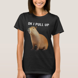 Camiseta Ok, Vou Puxar Capybaras Capybara