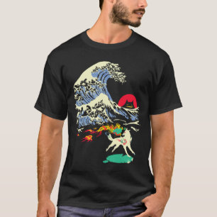 Camiseta Okami Amaterasu Sun Deus Wolf O Vídeo Da Onda Do E