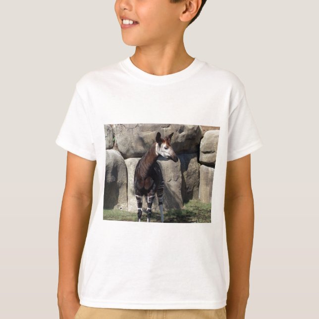 Camiseta okapi (Frente)