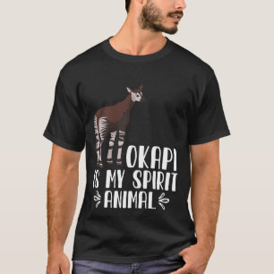 Camiseta Okapi é o meu animal espiritual