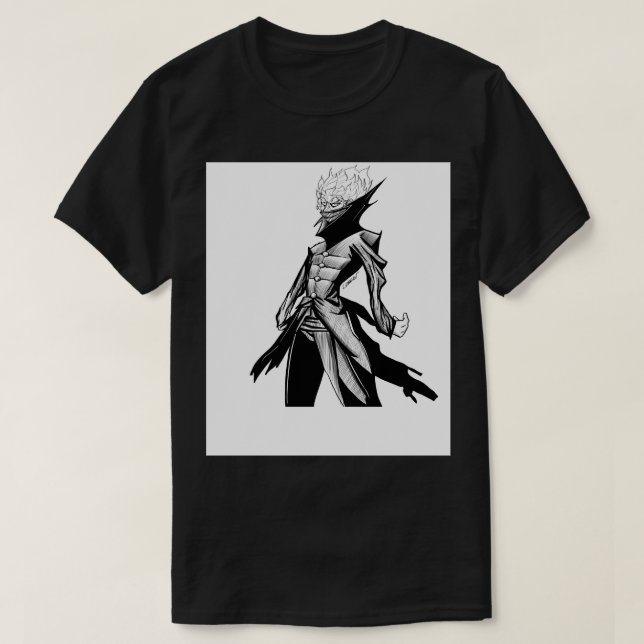 Camiseta okarun no dandadan turbo ginny yokai faz ecopop (Frente do Design)