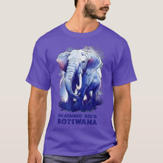 Camiseta Okavango Delta Botswana Safari - Jogo do Parque Na
