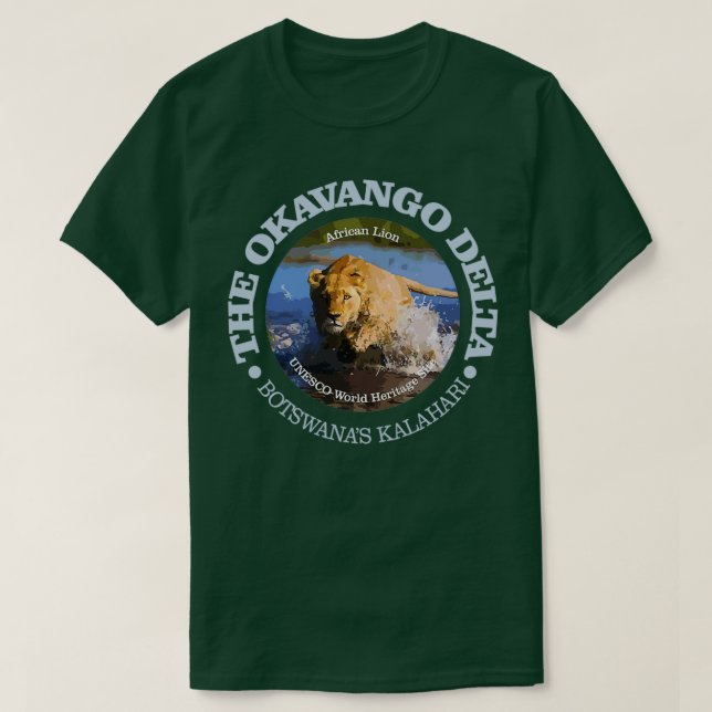 Camiseta Okavango Delta NP (Frente do Design)