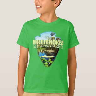 Camiseta Okeefenokee WA (ponta de seta)