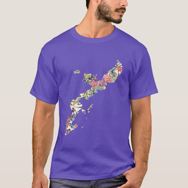 Camiseta Oki Dokey Bingata (Frente)