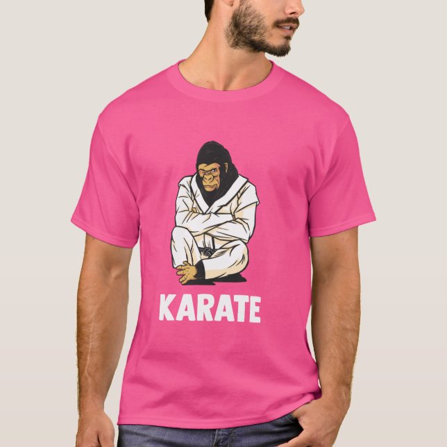 Camiseta Okinawa Karate Gorilla (Frente)