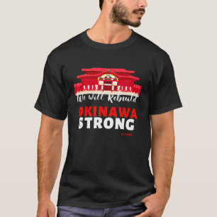 Camiseta Okinawa Ryukyu Japão reconstruiu histórico e marca