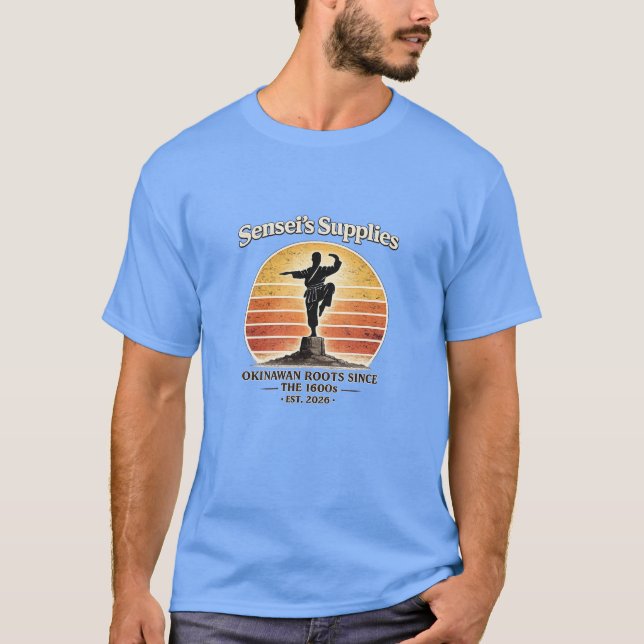 Camiseta Okinawan Roots Gold (Frente)