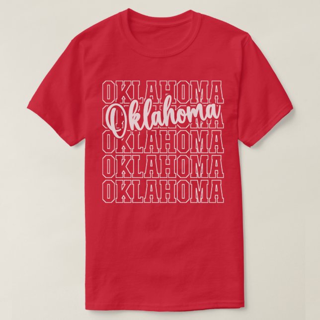 CAMISETA OKLAHOMA 2 (Frente do Design)