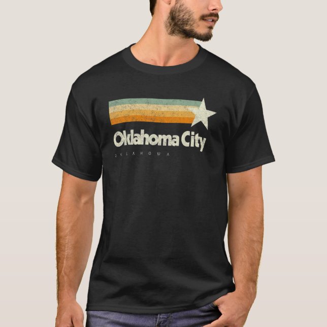 Camiseta Oklahoma City Legal Vintage Usa American A (Frente)