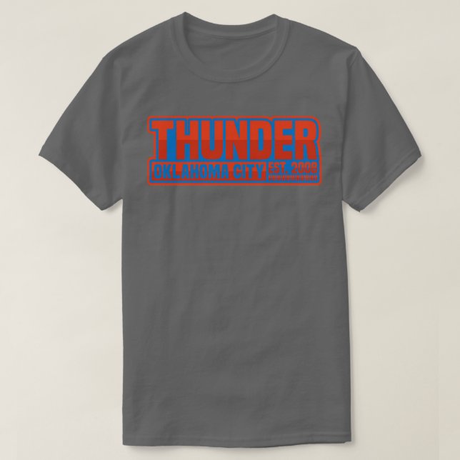 Camiseta Oklahoma City Thunder 02 (Frente do Design)