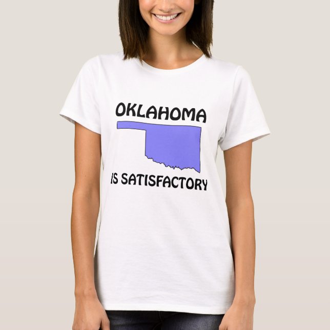 Camiseta Oklahoma - É Satisfatório (Frente)