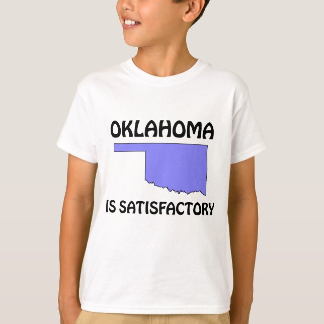 Camiseta Oklahoma - É Satisfatório (Frente)