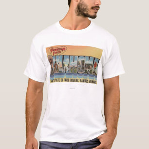 Camiseta Oklahoma (estado nativo de vontade Rodgers)
