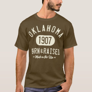 CAMISETA OKLAHOMA NASCER E LEVANTADO