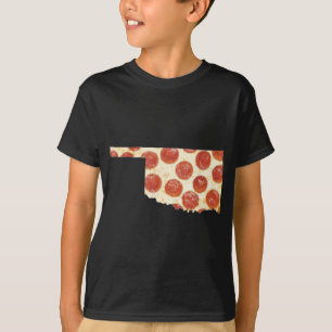 CAMISETA OKLAHOMA PIZZA PEPPERONI PIZZA ESTADO