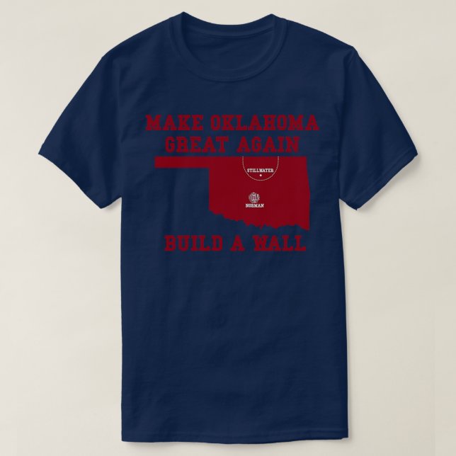 Camiseta Oklahoma Sooners (Frente do Design)